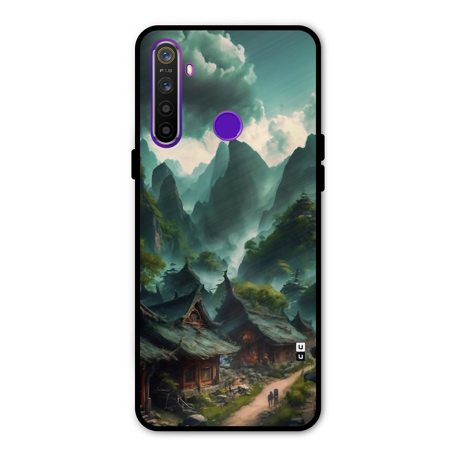 Ancient Village Glass Back Case for Realme 5s