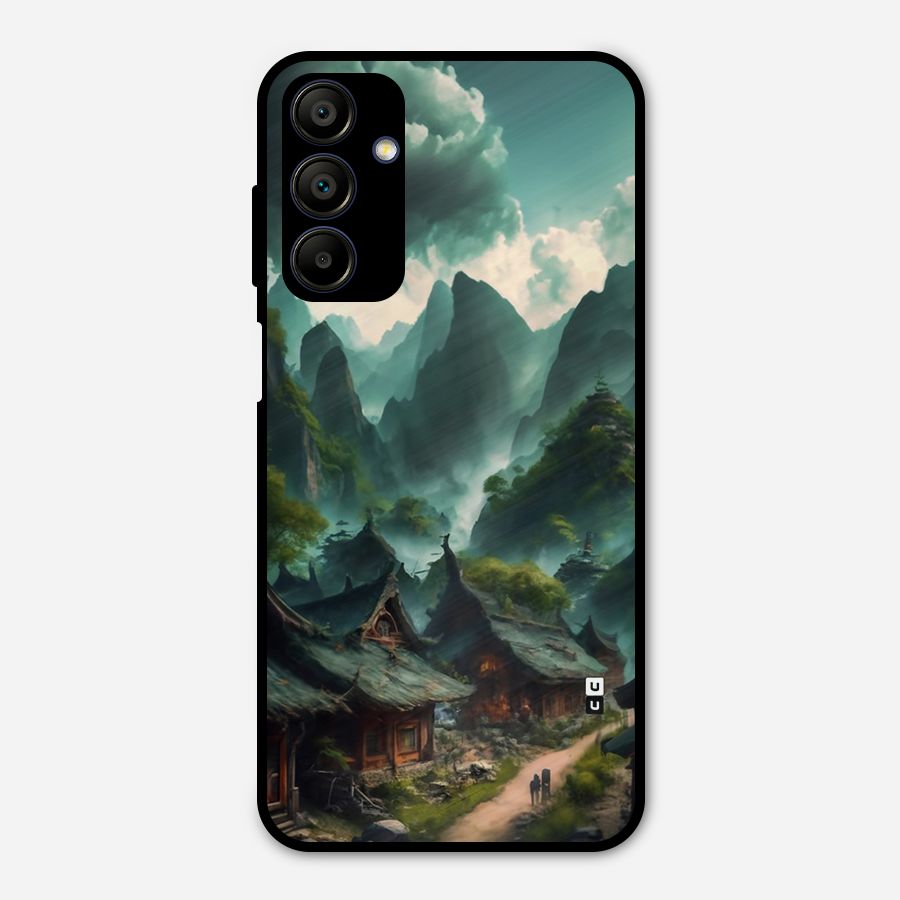 Ancient Village Metal Back Case for Galaxy A15 5G