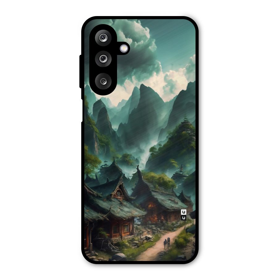 Ancient Village Metal Back Case for Galaxy M36