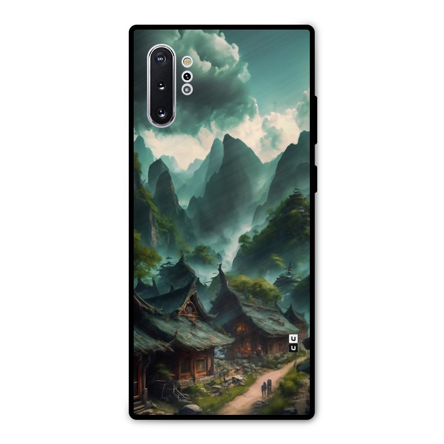 Ancient Village Metal Back Case for Galaxy Note 10 Plus