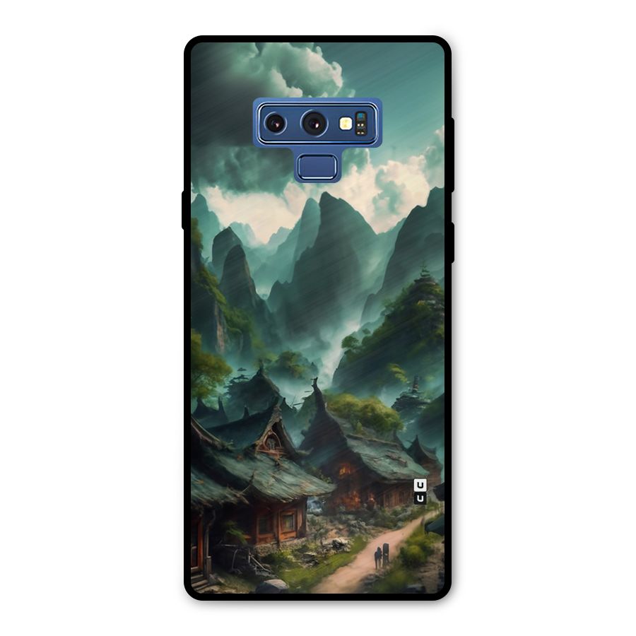 Ancient Village Metal Back Case for Galaxy Note 9