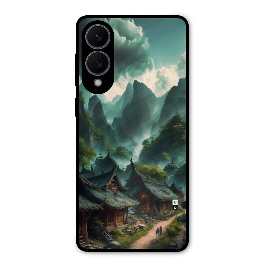 Ancient Village Metal Back Case for Galaxy S25 Edge
