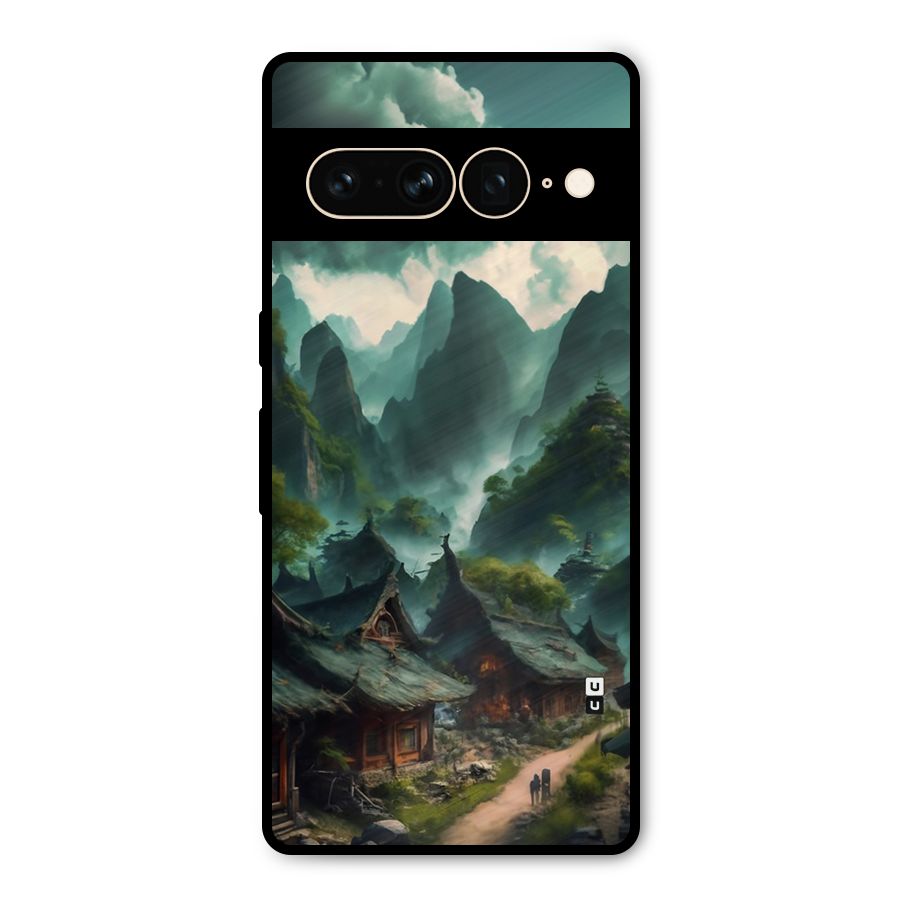 Ancient Village Metal Back Case for Google Pixel 7 Pro