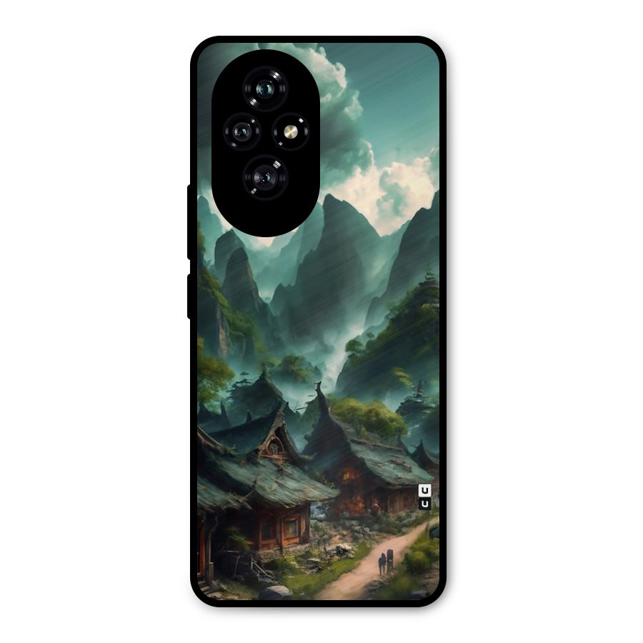 Ancient Village Metal Back Case for Honor 200