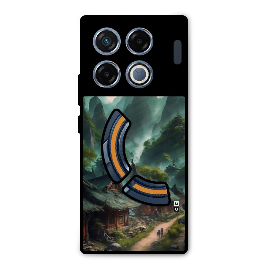 Ancient Village Metal Back Case for Infinix GT 20 Pro