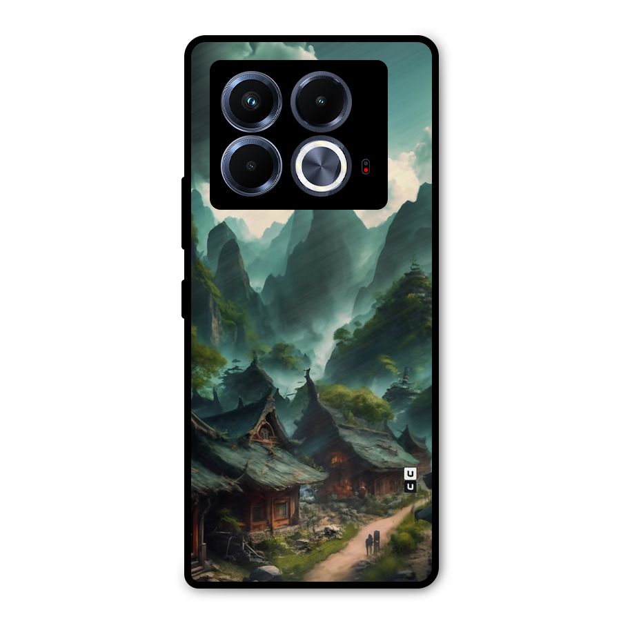 Ancient Village Metal Back Case for Infinix Note 40 5G