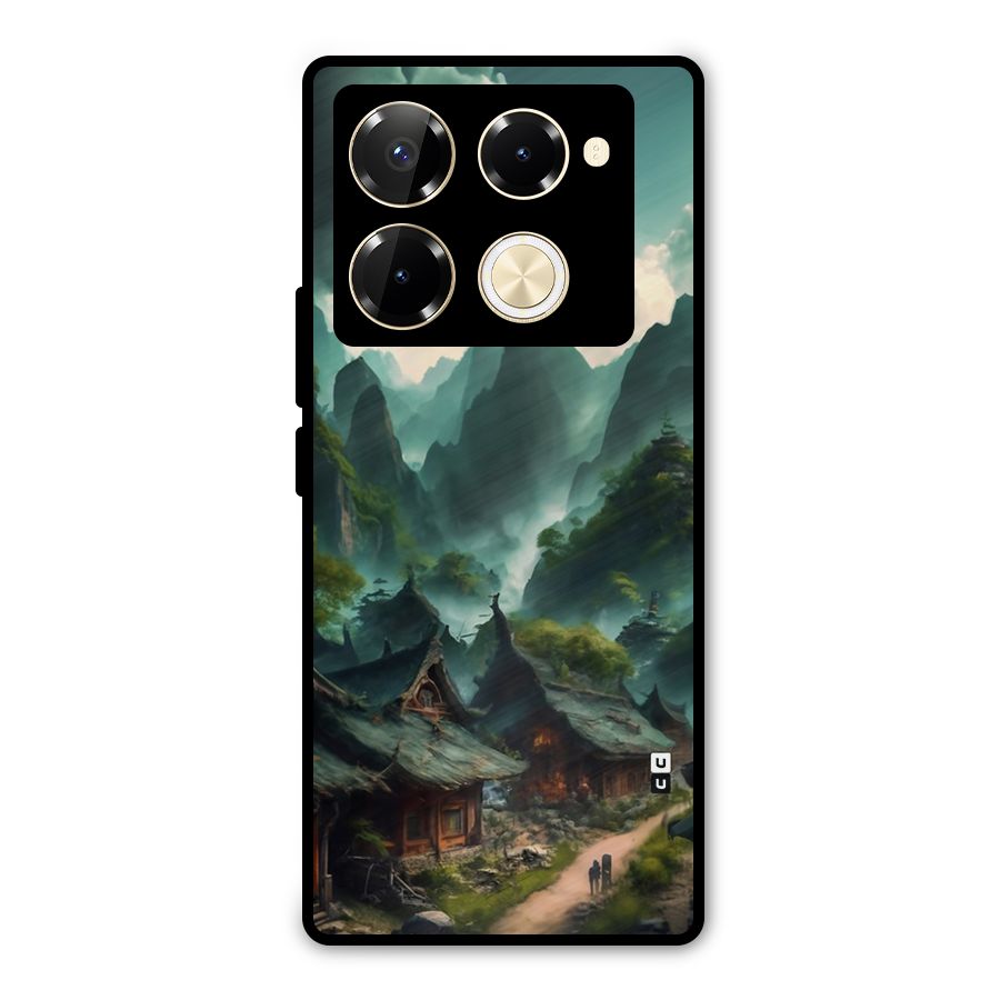 Ancient Village Metal Back Case for Infinix Note 40 Pro Plus