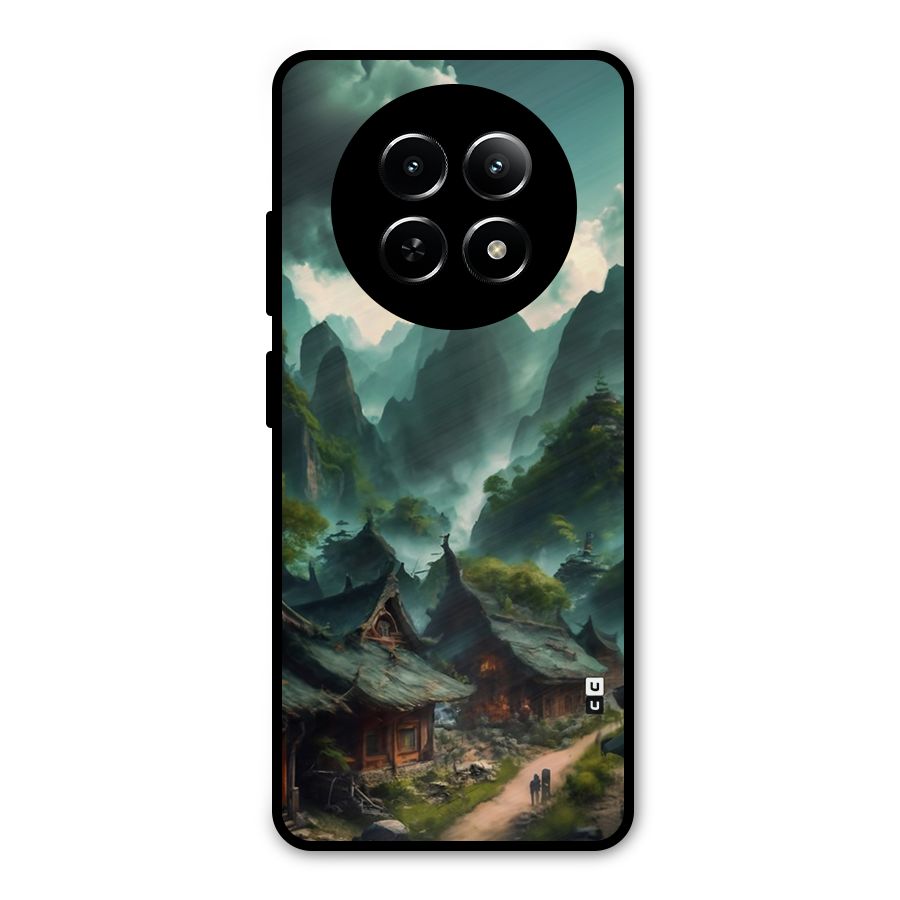 Ancient Village Metal Back Case for Realme Narzo 70x 5G