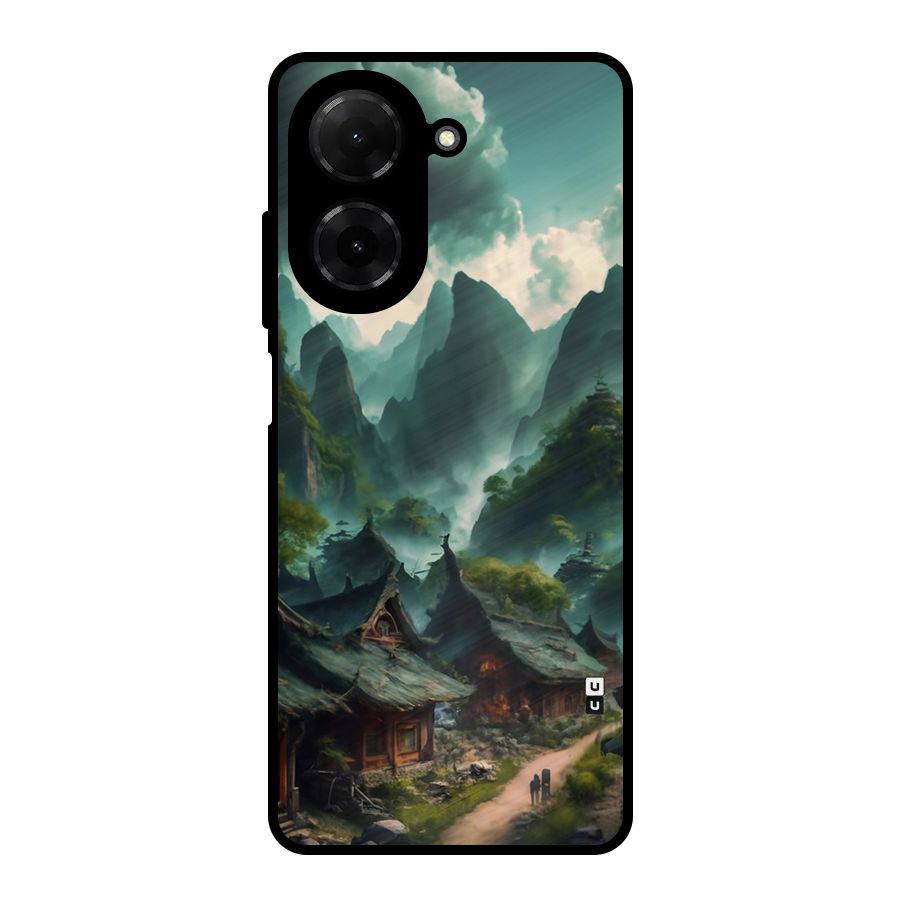 Ancient Village Metal Back Case for Redmi A5 4G