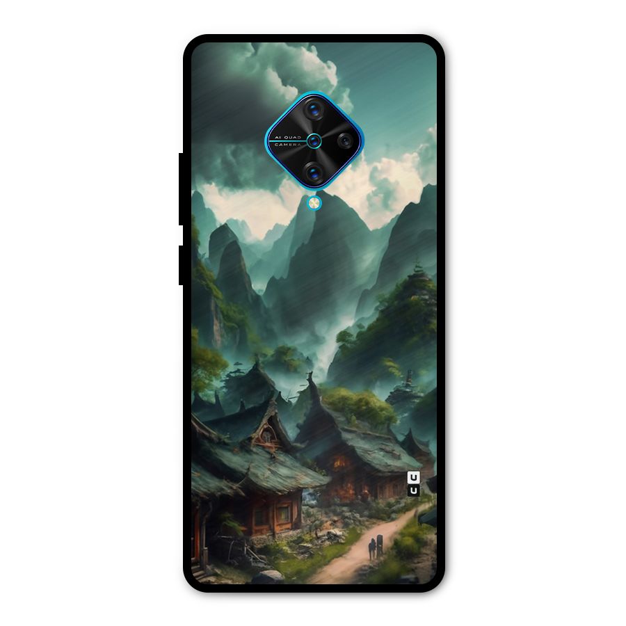 Ancient Village Metal Back Case for Vivo S1 Pro
