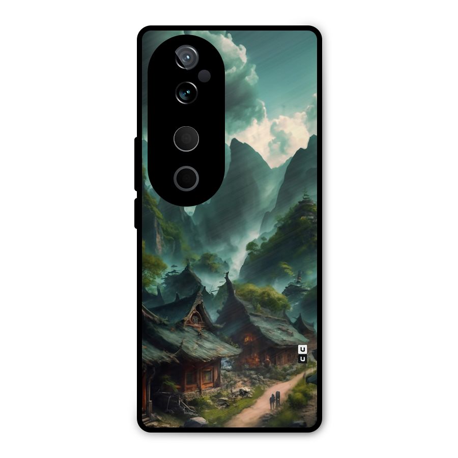 Ancient Village Metal Back Case for Vivo T3 Ultra