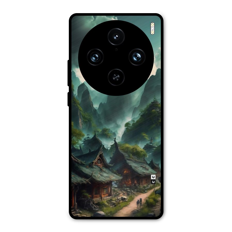 Ancient Village Metal Back Case for Vivo X100 Pro