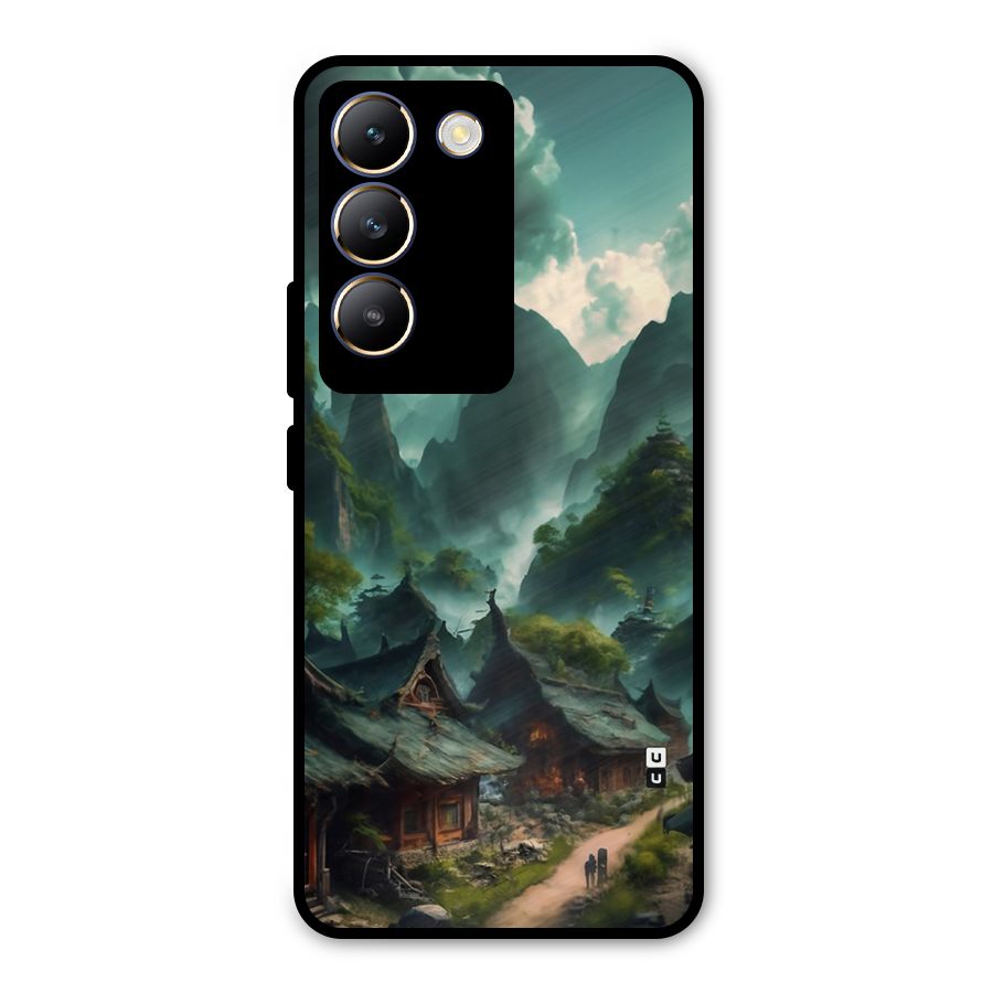 Ancient Village Metal Back Case for Vivo Y200e