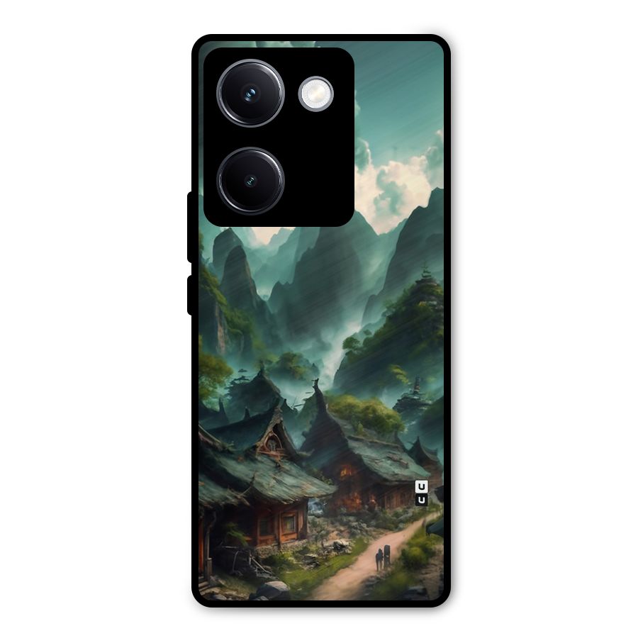 Ancient Village Metal Back Case for Vivo Y300 Plus