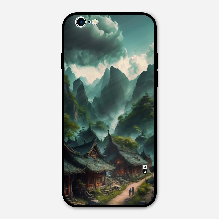 Ancient Village Metal Back Case for iPhone 6 6s