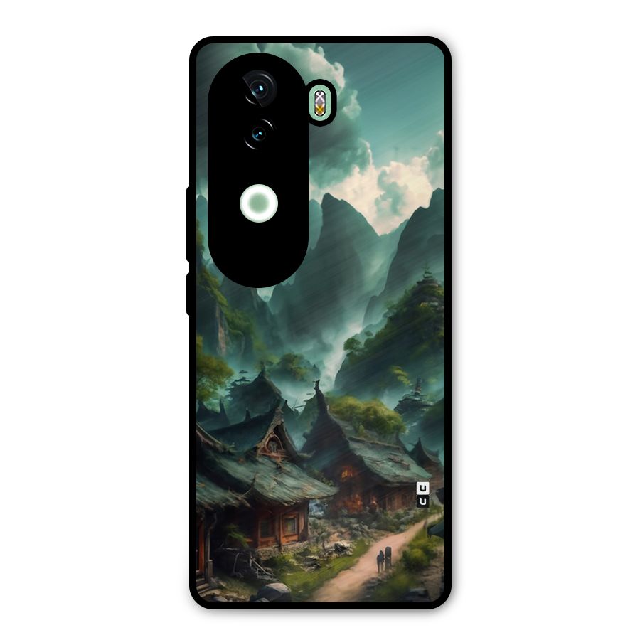 Ancient Village Metal Back Case for iQOO Z9s