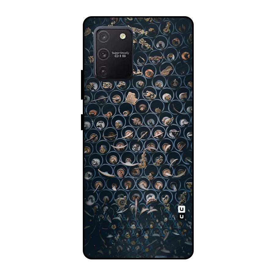 Ancient Wall Circles Metal Back Case for Galaxy S10 Lite