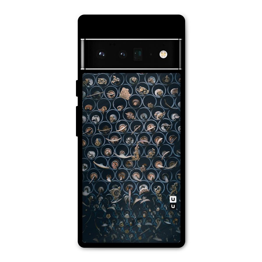 Ancient Wall Circles Metal Back Case for Google Pixel 6 Pro