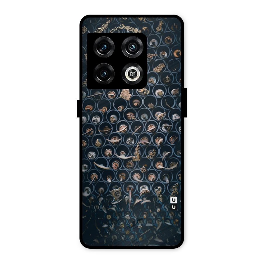Ancient Wall Circles Metal Back Case for OnePlus 10 Pro 5G