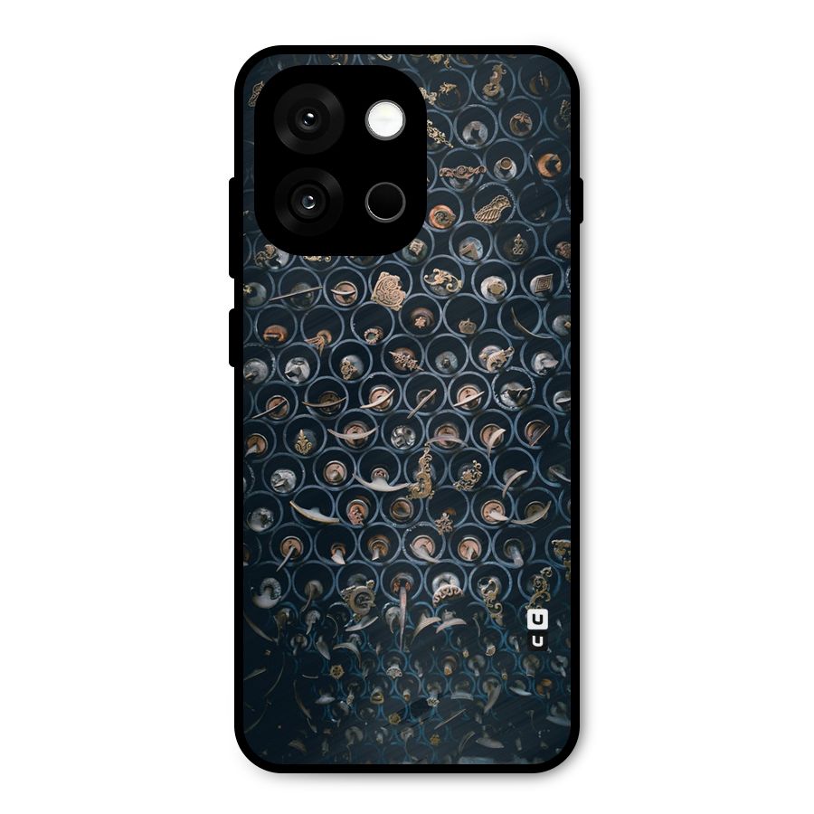 Ancient Wall Circles Metal Back Case for OnePlus 13s