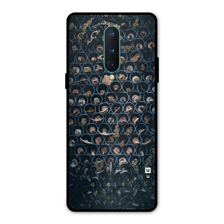 Ancient Wall Circles Metal Back Case for OnePlus 8