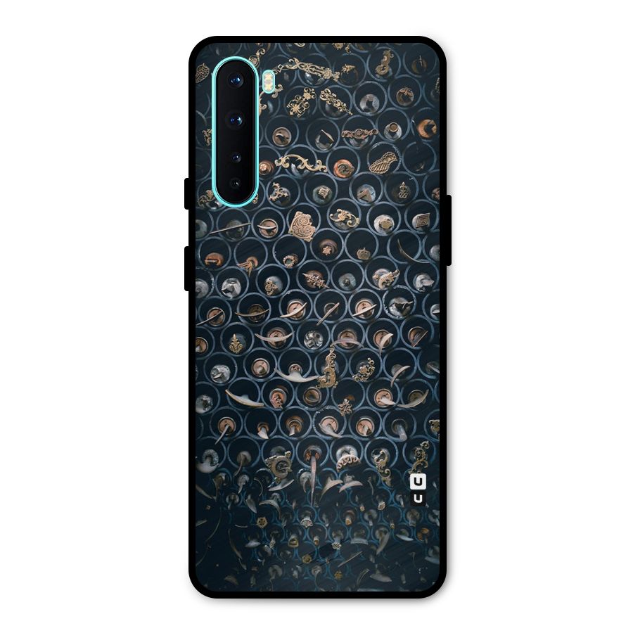 Ancient Wall Circles Metal Back Case for OnePlus Nord