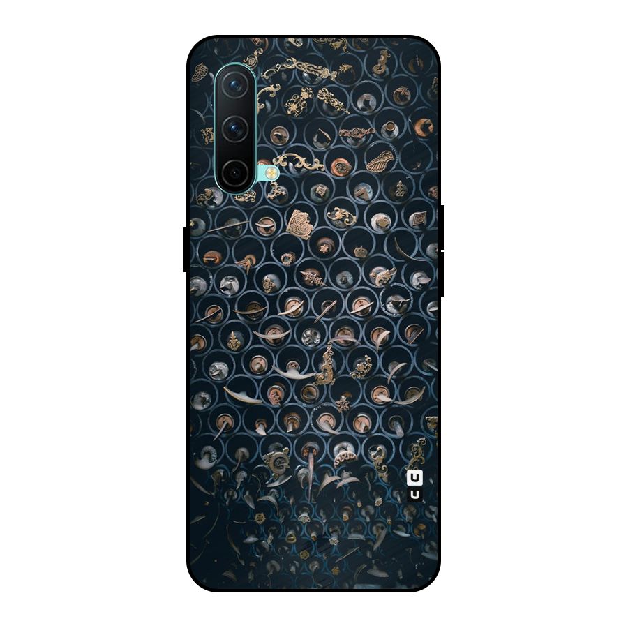Ancient Wall Circles Metal Back Case for OnePlus Nord CE 5G