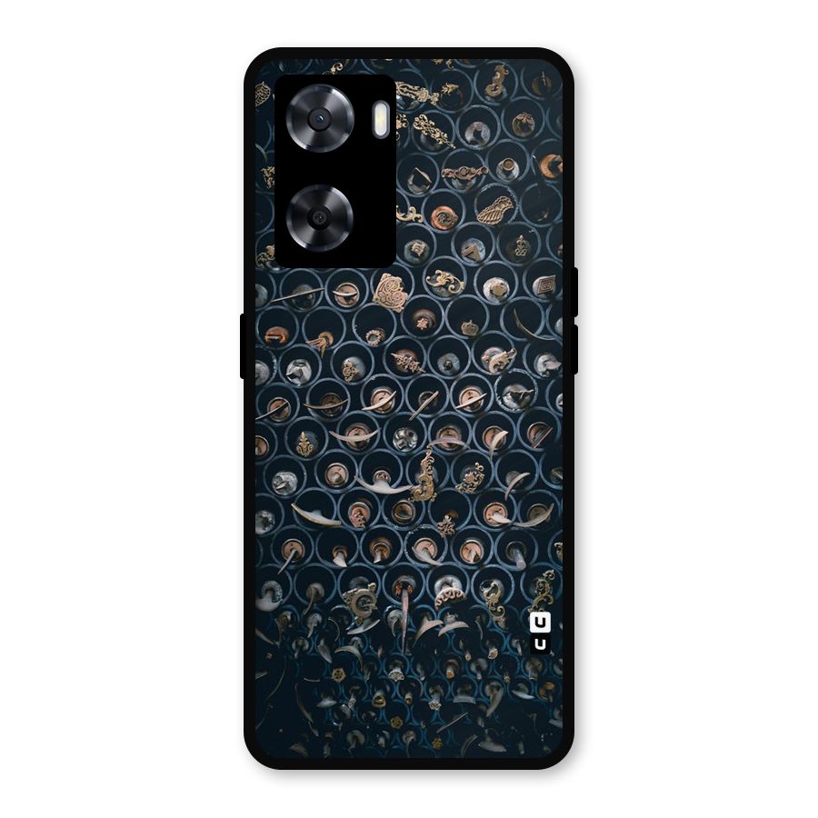Ancient Wall Circles Metal Back Case for OnePlus Nord N20 SE