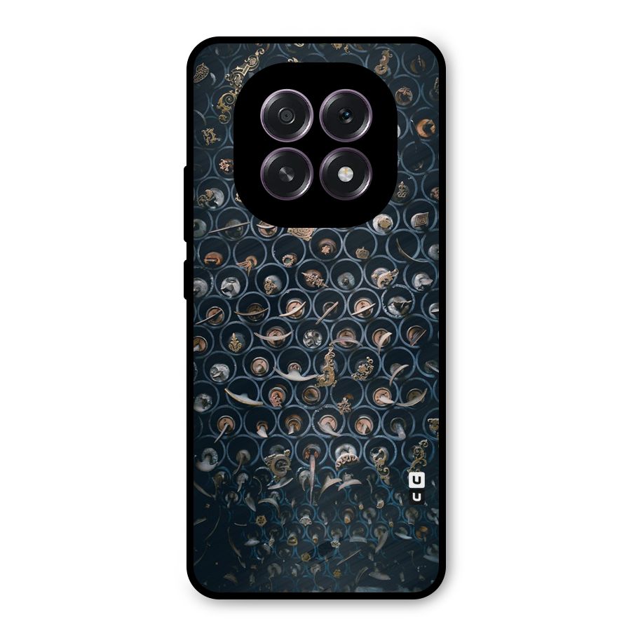 Ancient Wall Circles Metal Back Case for Oppo F29