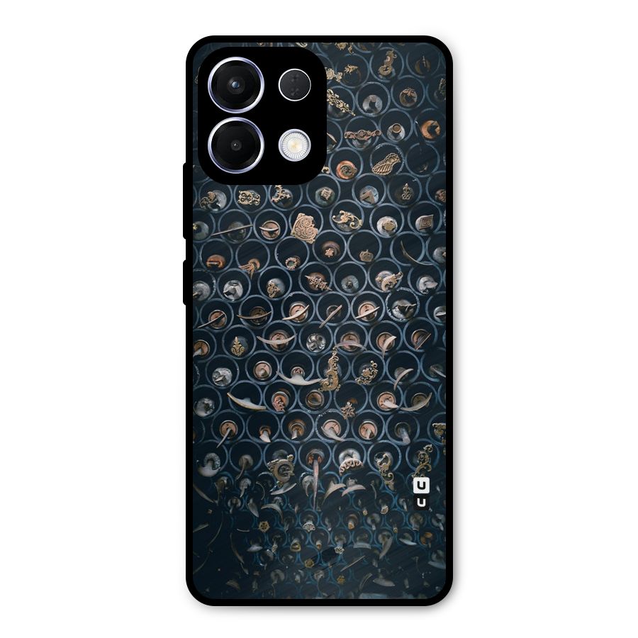 Ancient Wall Circles Metal Back Case for Oppo K13