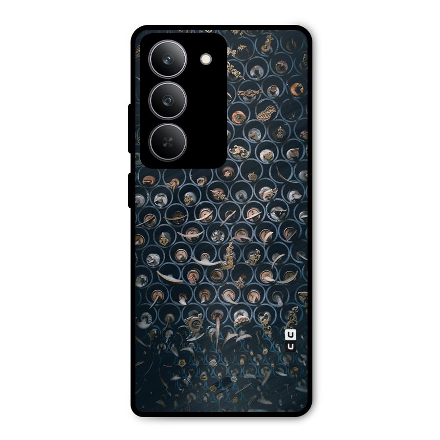 Ancient Wall Circles Metal Back Case for Realme 14x