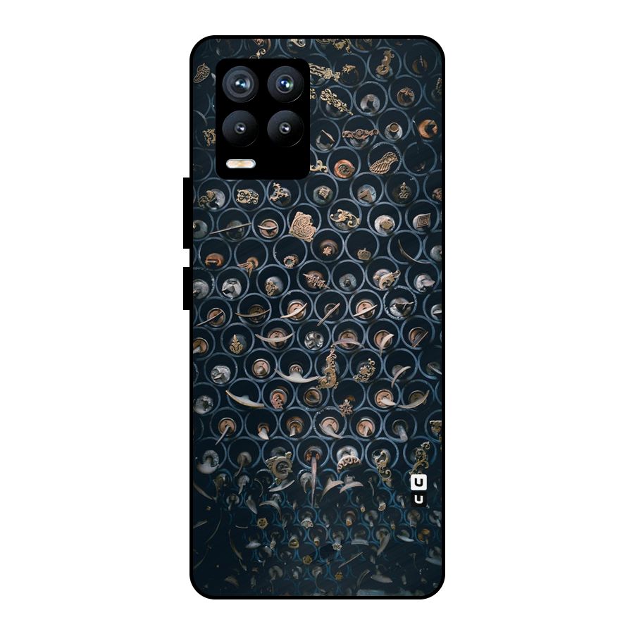 Ancient Wall Circles Metal Back Case for Realme 8 Pro