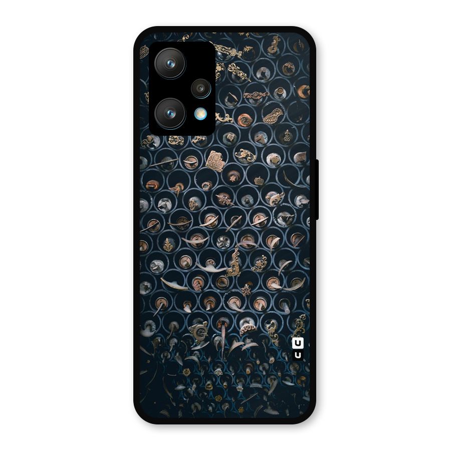 Ancient Wall Circles Metal Back Case for Realme 9