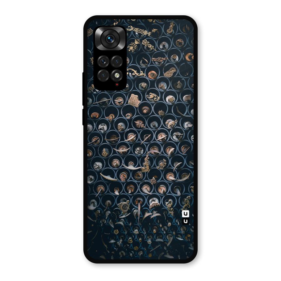 Ancient Wall Circles Metal Back Case for Redmi Note 11