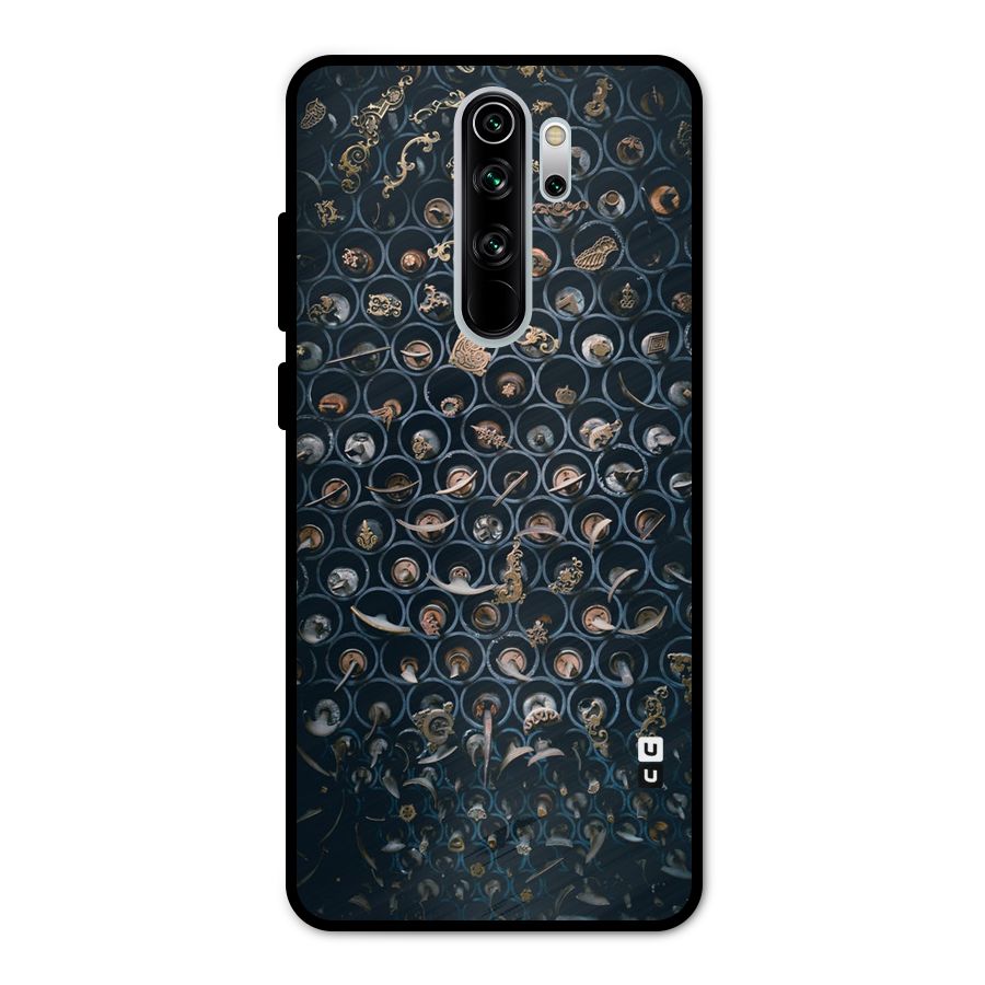 Ancient Wall Circles Metal Back Case for Redmi Note 8 Pro
