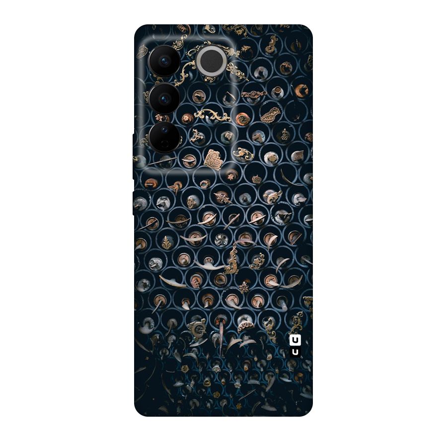 Ancient Wall Circles Original Polycarbonate Back Case for Vivo V27