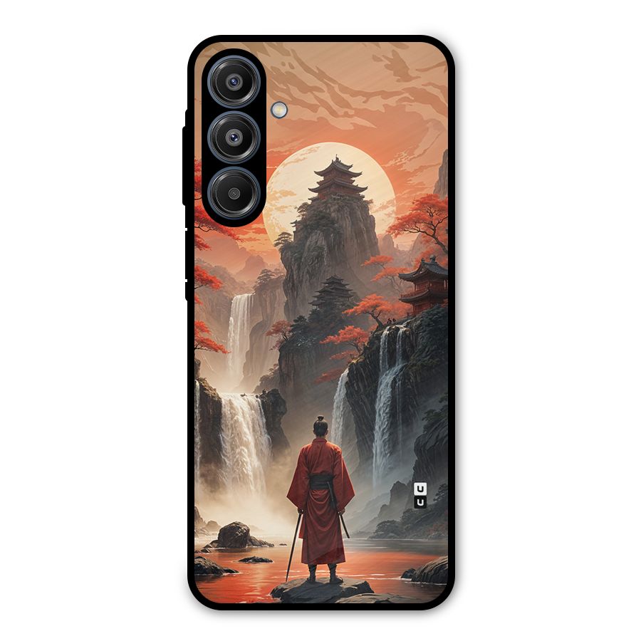 Ancient Waterfall Metal Back Case for Galaxy A16 5G