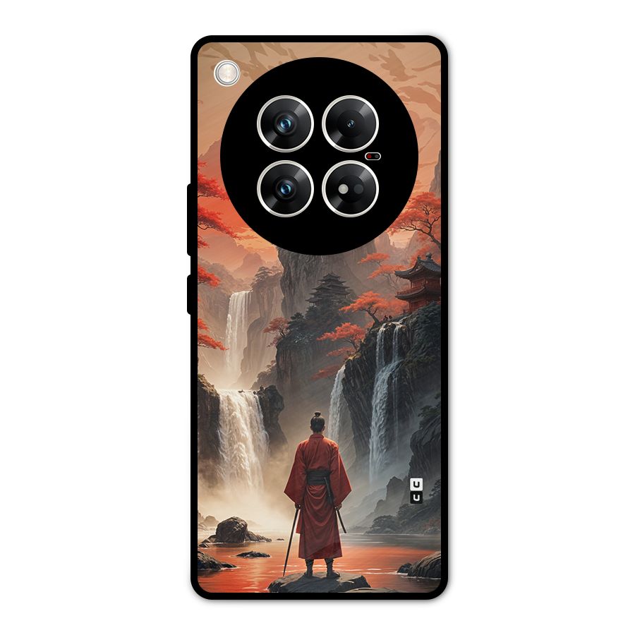 Ancient Waterfall Metal Back Case for Infinix Zero 40 5G