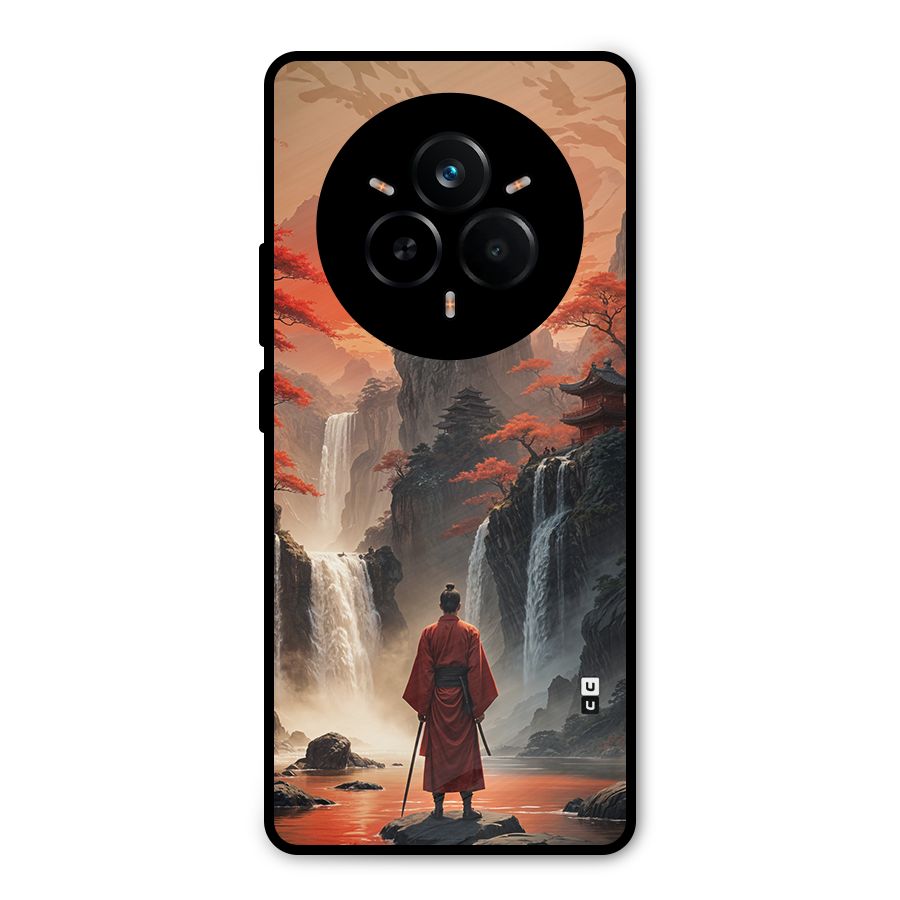 Ancient Waterfall Metal Back Case for Realme 14 Pro