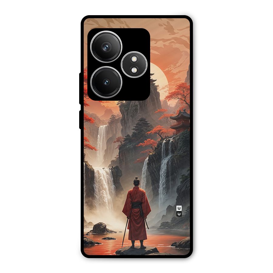 Ancient Waterfall Metal Back Case for Realme GT 6T
