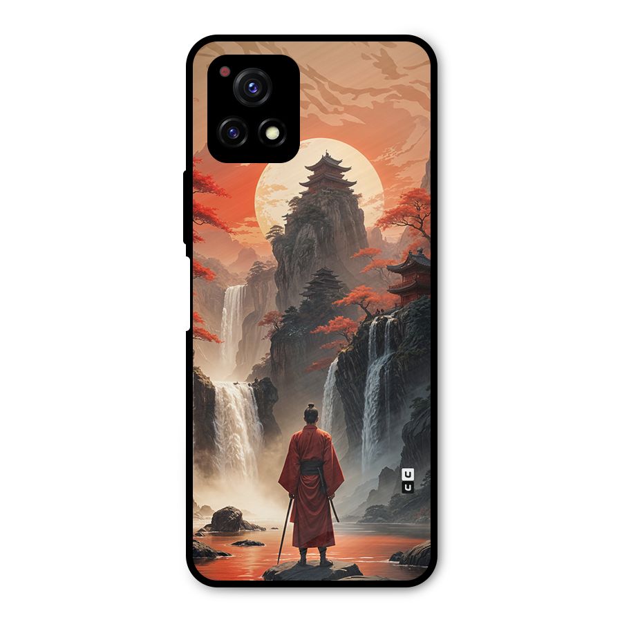 Ancient Waterfall Metal Back Case for Vivo Y72 5G