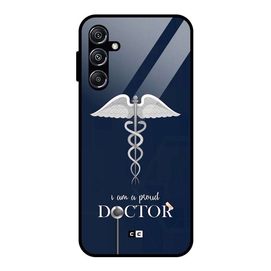 Angel Doctor Glass Back Case for Galaxy M34 5G