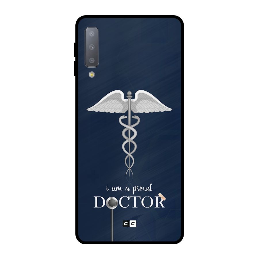 Angel Doctor Metal Back Case for Galaxy A7 (2018)