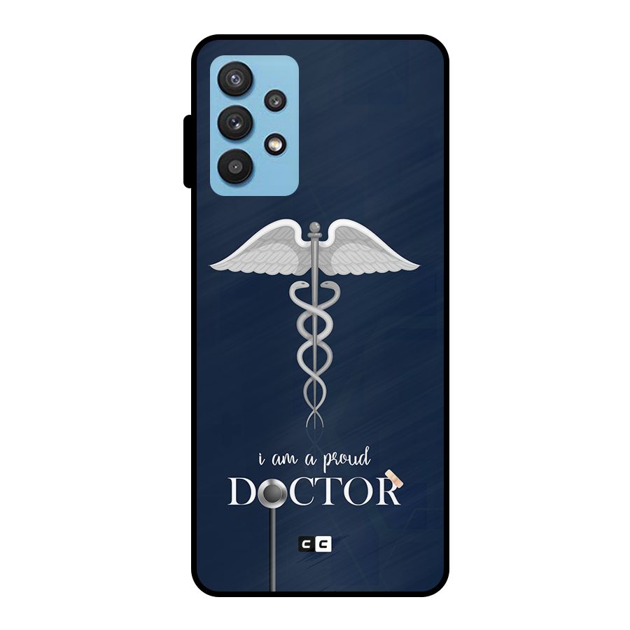Angel Doctor Metal Back Case for Galaxy M32 5G