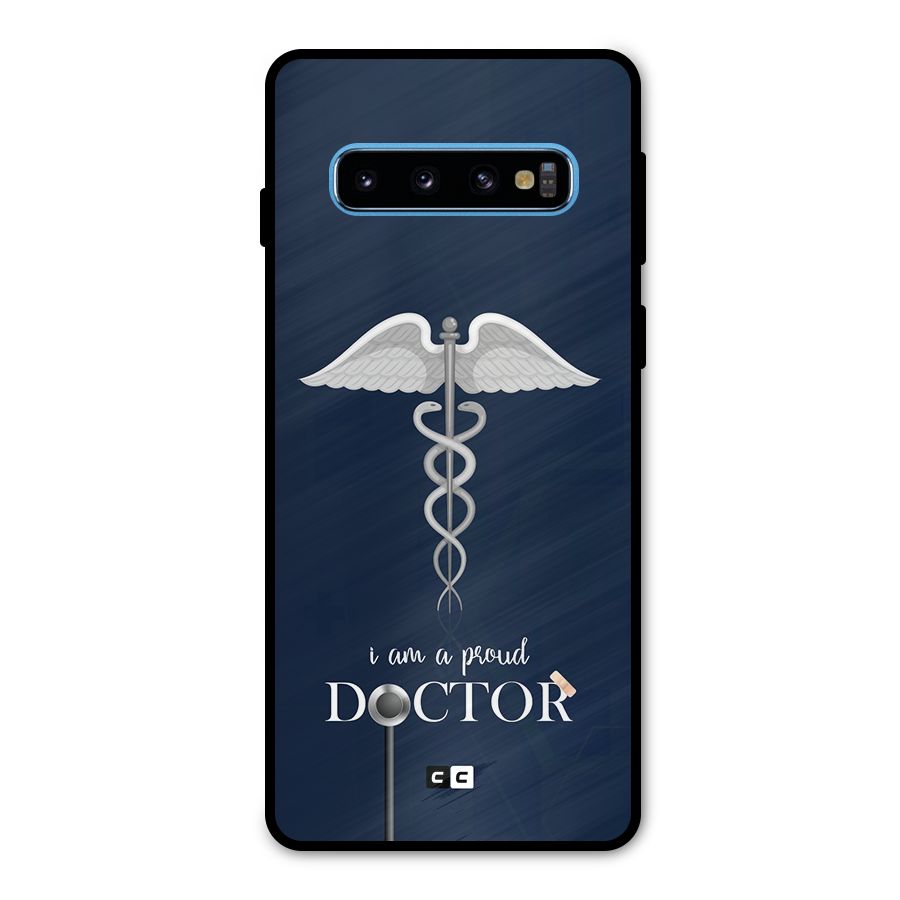 Angel Doctor Metal Back Case for Galaxy S10