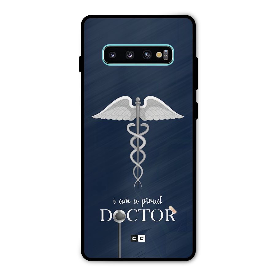 Angel Doctor Metal Back Case for Galaxy S10 Plus