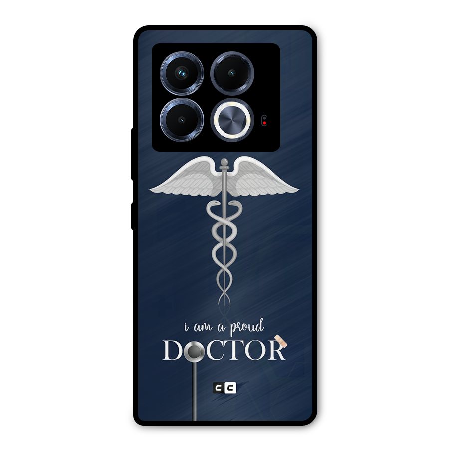 Angel Doctor Metal Back Case for Infinix Note 40 5G