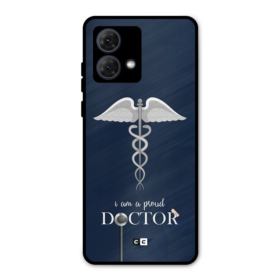 Angel Doctor Metal Back Case for Moto G84