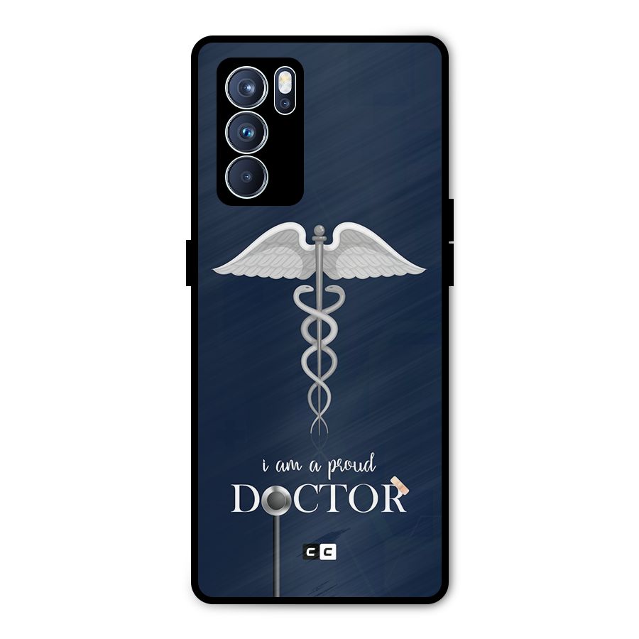 Angel Doctor Metal Back Case for Oppo Reno6 Pro 5G