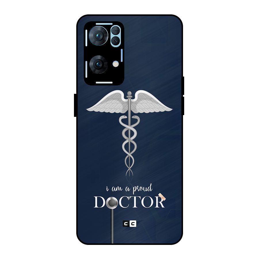 Angel Doctor Metal Back Case for Oppo Reno7 Pro 5G